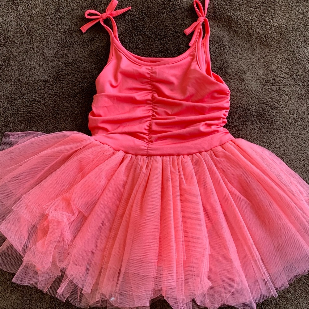 ILOVEPLUM Pink Girls Tutu Dress 4T